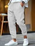 HOHE TAILE LEINENHOSE FÜR MÄNNER