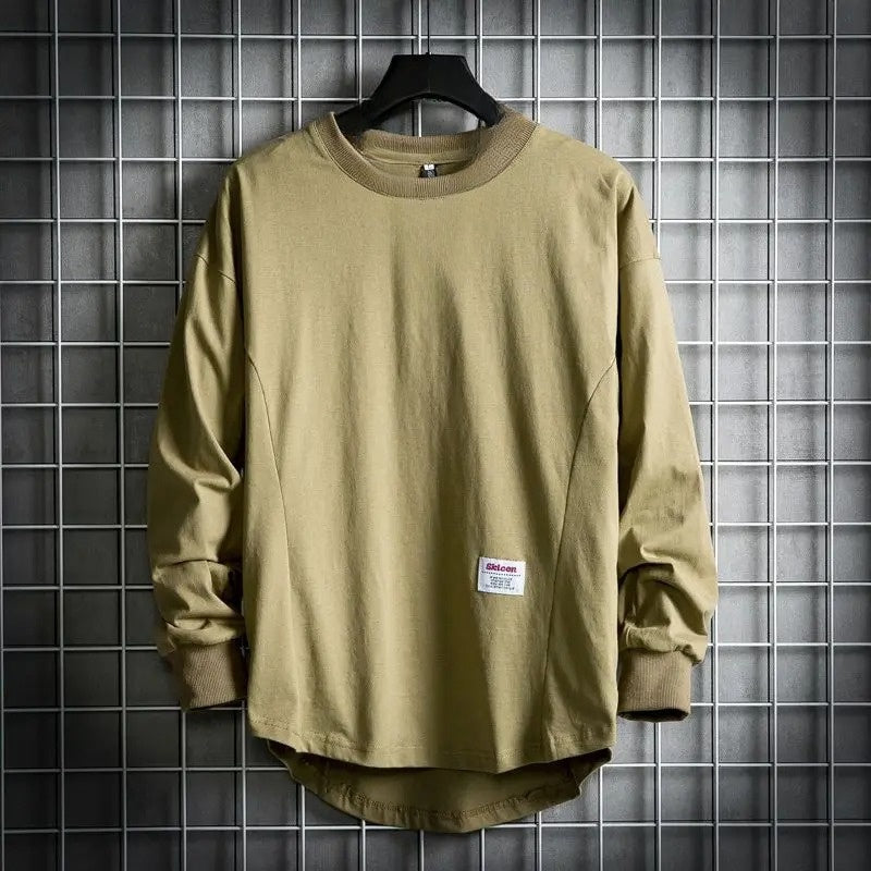 ÜBERGRÖSSE CREW NECK SHIRT FÜR MÄNNER