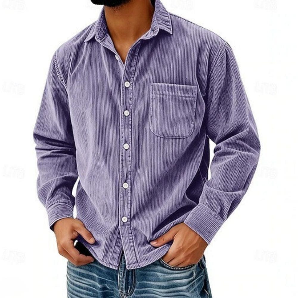 CORDUROY BUTTON-UP SHIRT FÜR HERREN