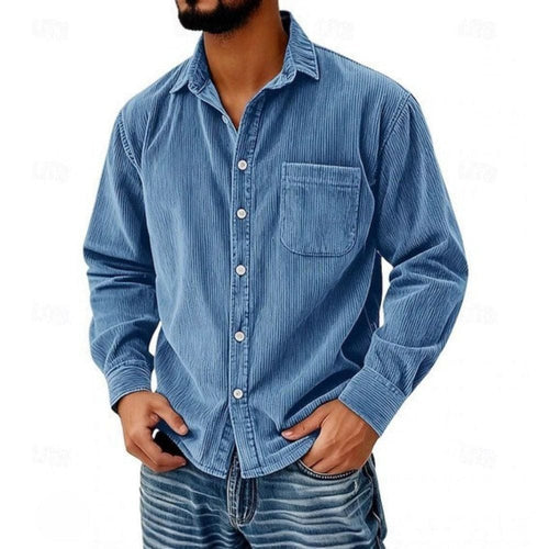 CORDUROY BUTTON-UP SHIRT FÜR HERREN