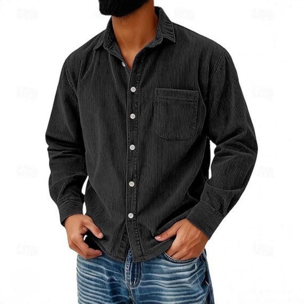 CORDUROY BUTTON-UP SHIRT FÜR HERREN