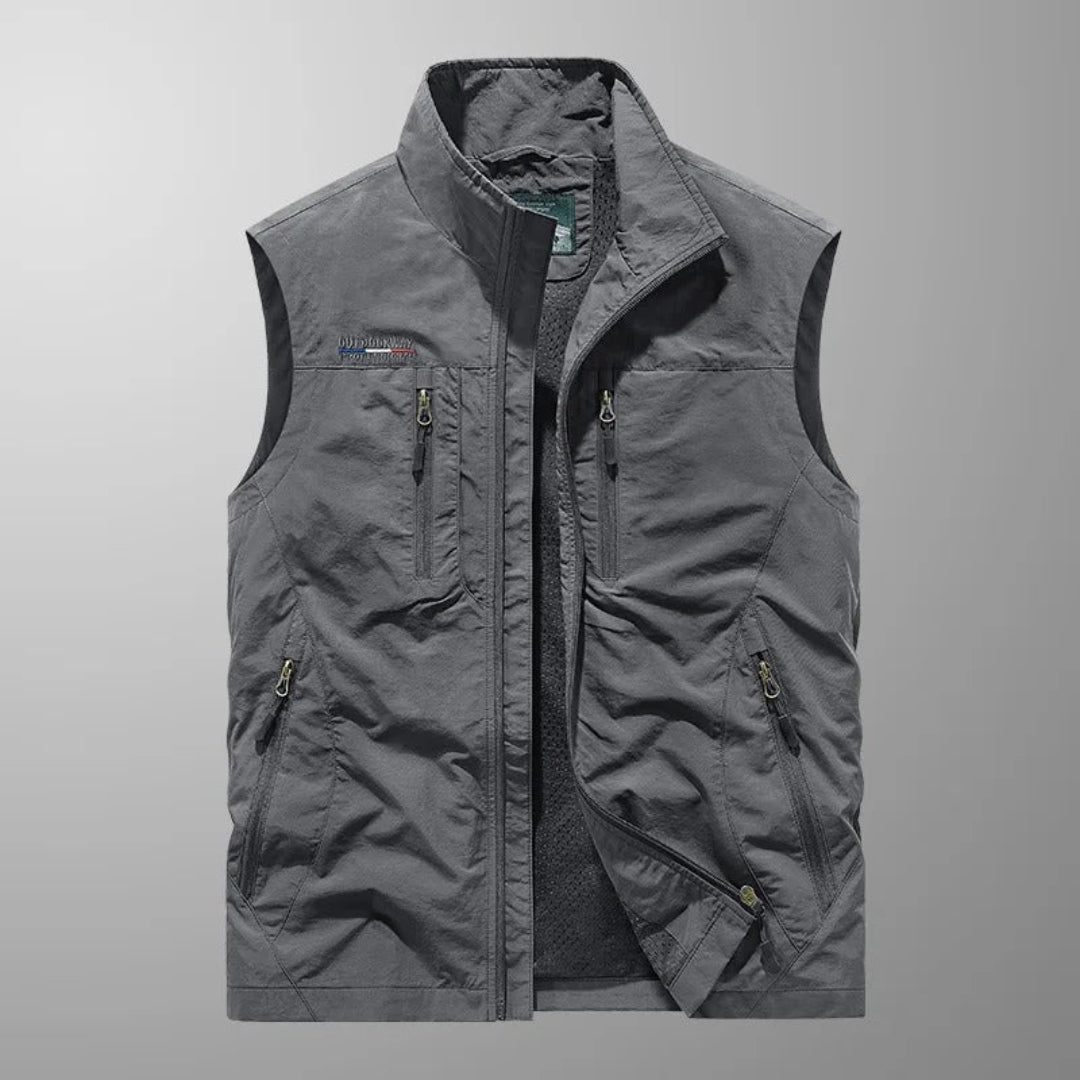 MULTI-POCKET UTILITY-WESTE FÜR HERREN