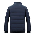 ELEGANTE WINTER-REISSVERSCHLUSJACKE FÜR MÄNNER
