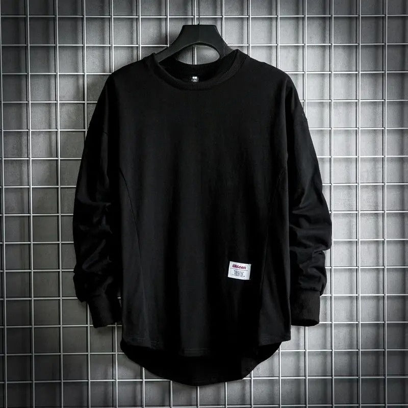 ÜBERGRÖSSE CREW NECK SHIRT FÜR MÄNNER