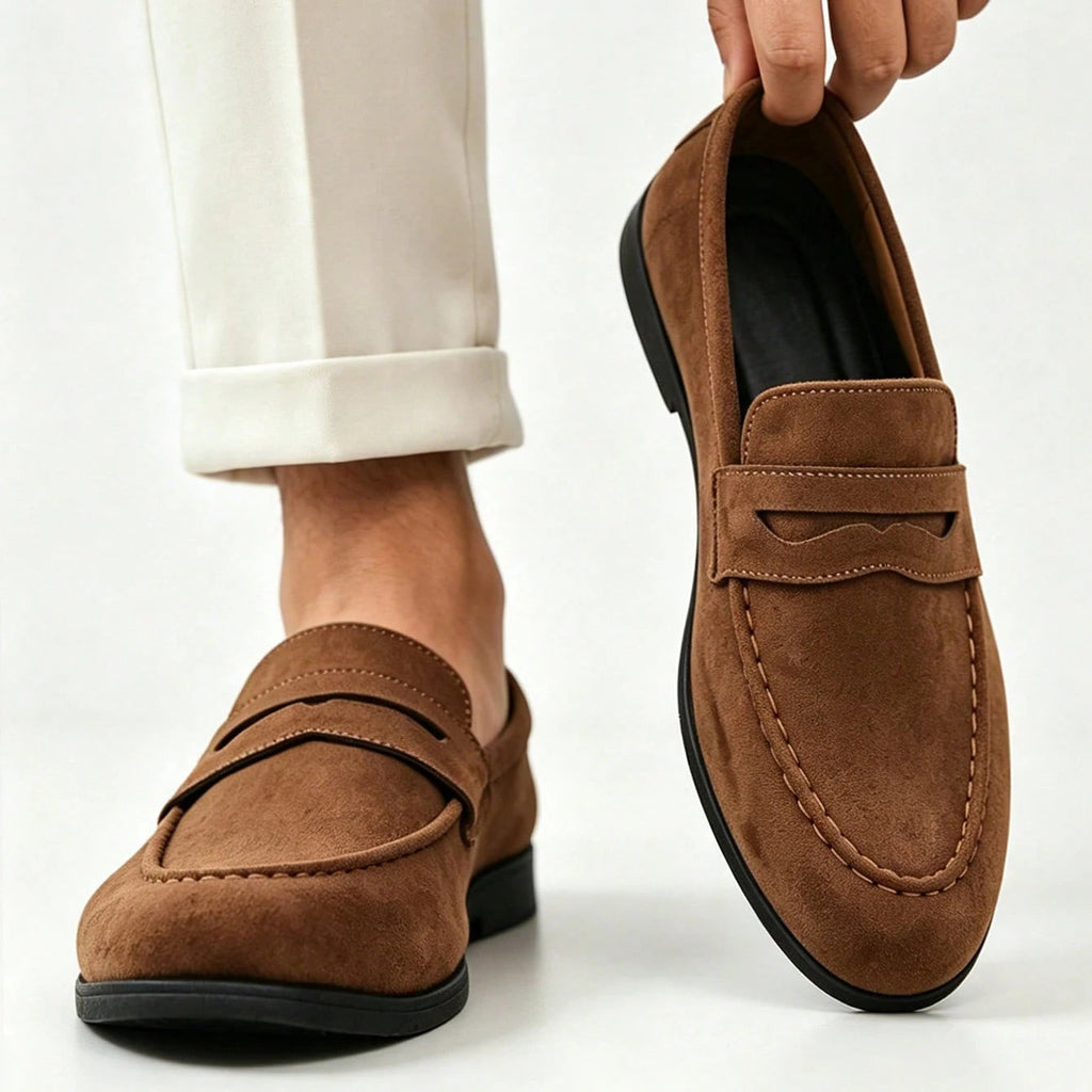 SUEDE-STYLE LOAFERS FÜR MÄNNER