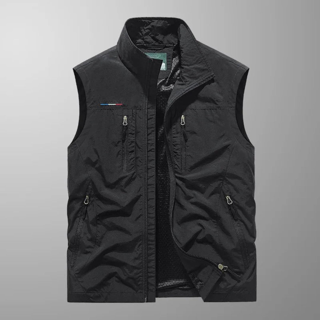 MULTI-POCKET UTILITY-WESTE FÜR HERREN