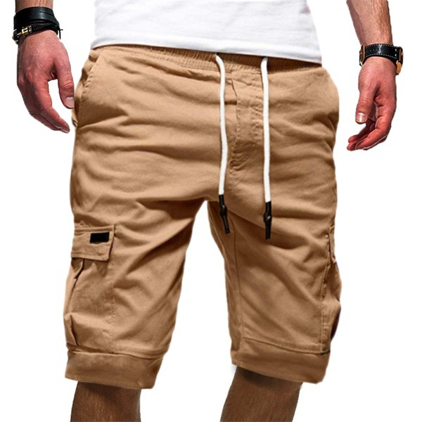 MULTI-TASCHEN CARGO-SHORTS FÜR HERREN