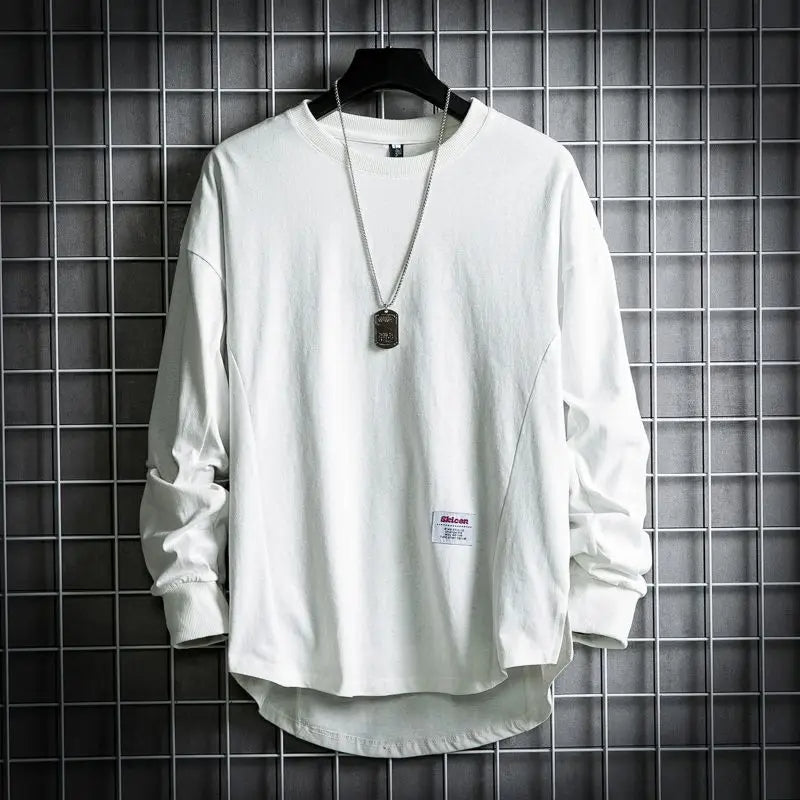 ÜBERGRÖSSE CREW NECK SHIRT FÜR MÄNNER