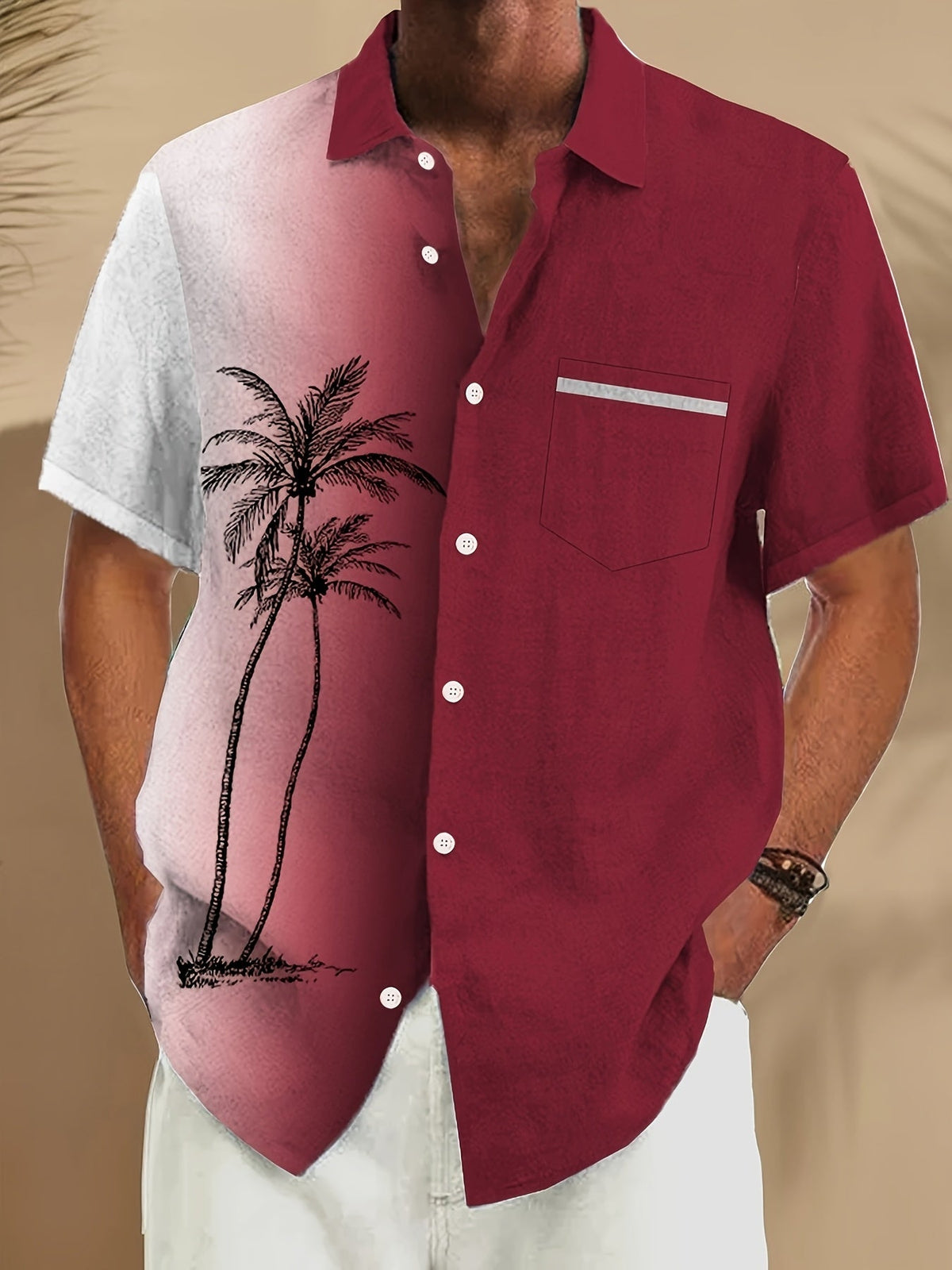 GRADIENT DRUCKHEMD FÜR HERREN