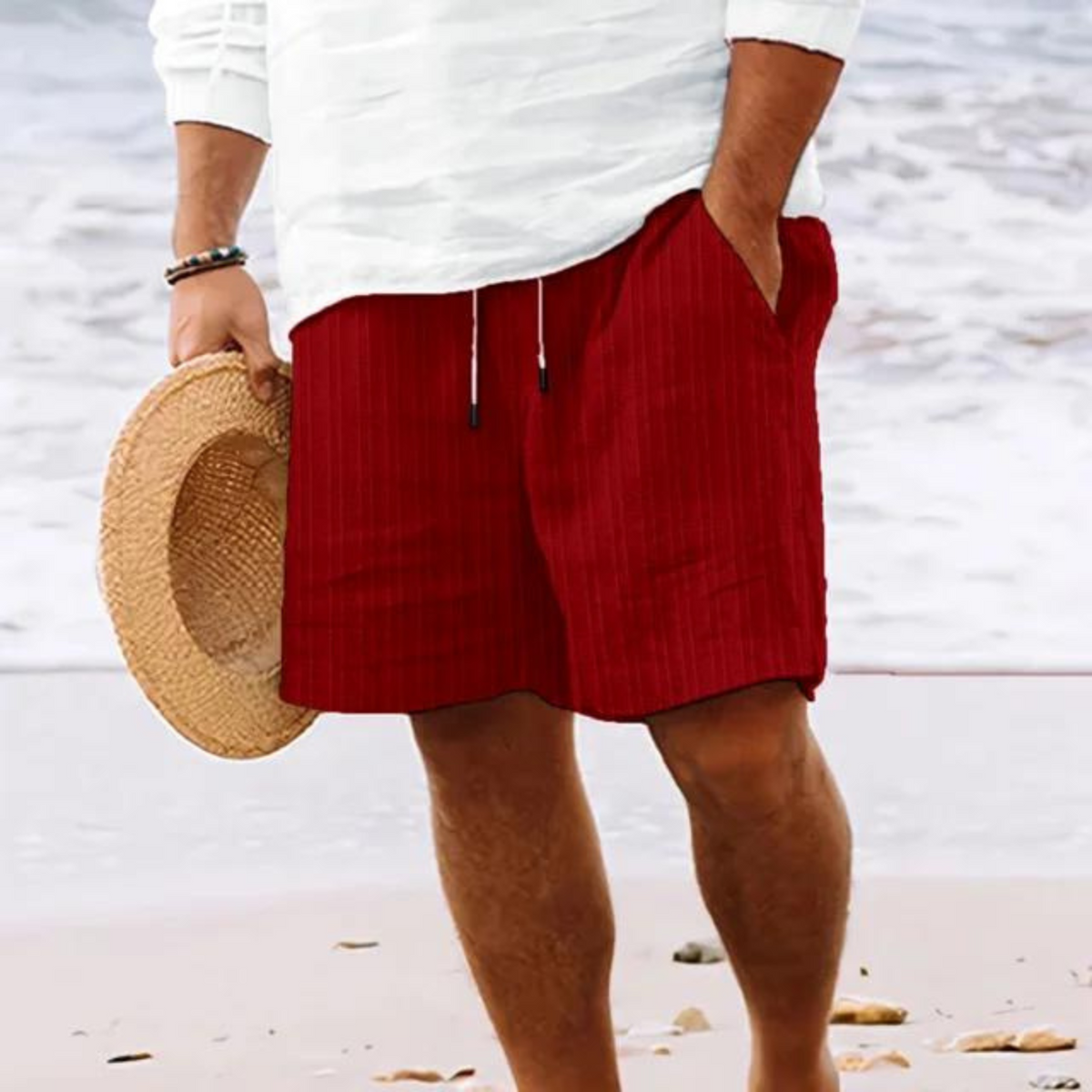 ELASTISCHE SHORTS FÜR HERREN