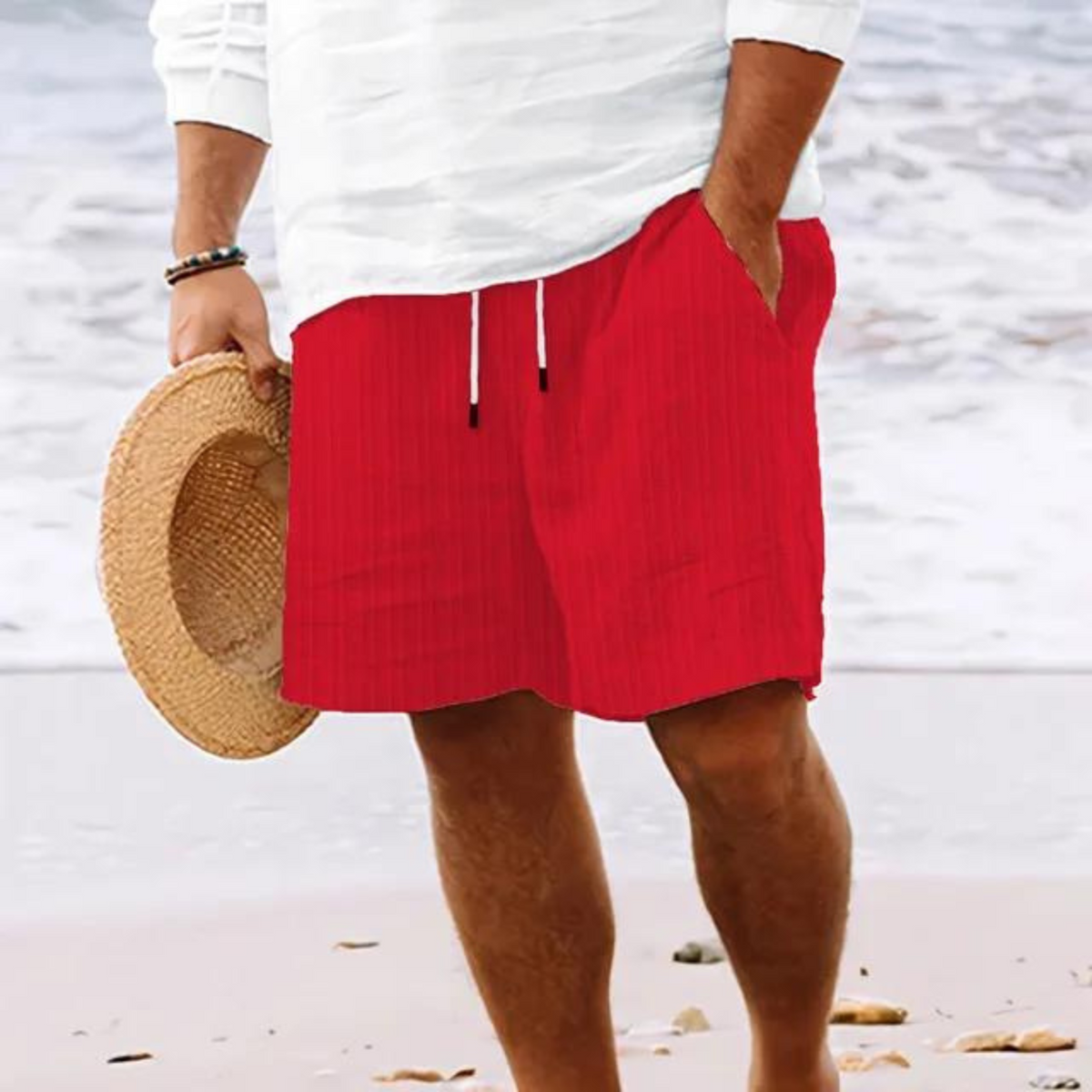 ELASTISCHE SHORTS FÜR HERREN