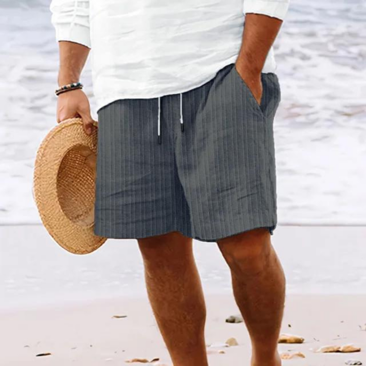 ELASTISCHE SHORTS FÜR HERREN