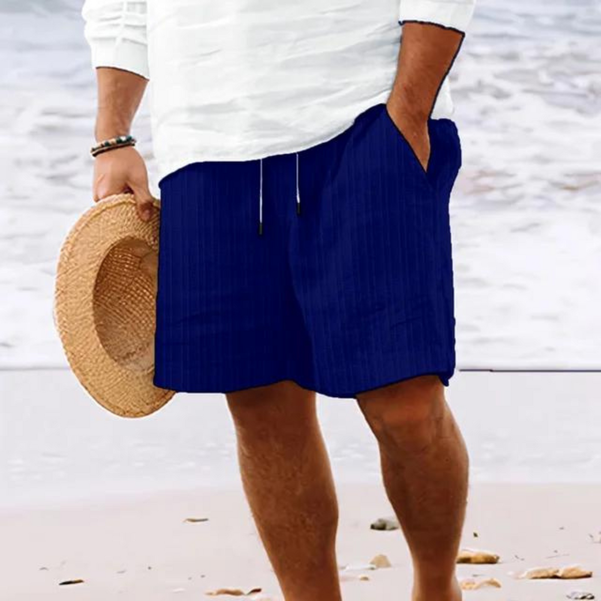 ELASTISCHE SHORTS FÜR HERREN