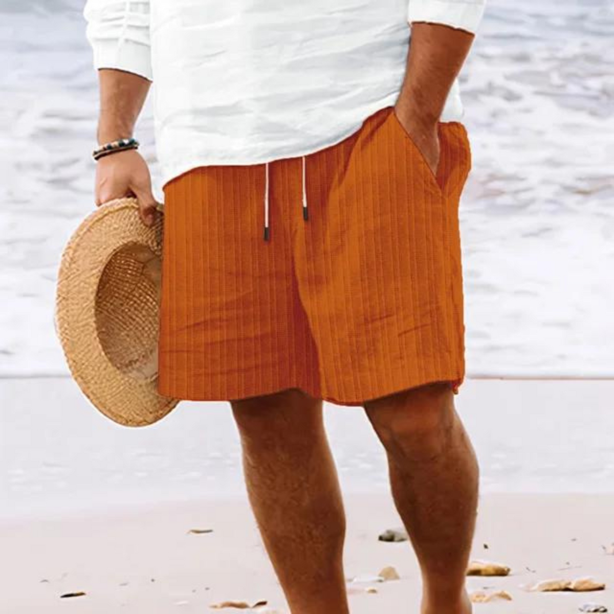ELASTISCHE SHORTS FÜR HERREN