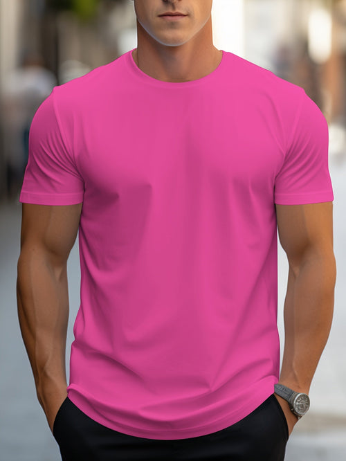 BASIC CREW NECK T-SHIRT FÜR MÄNNER