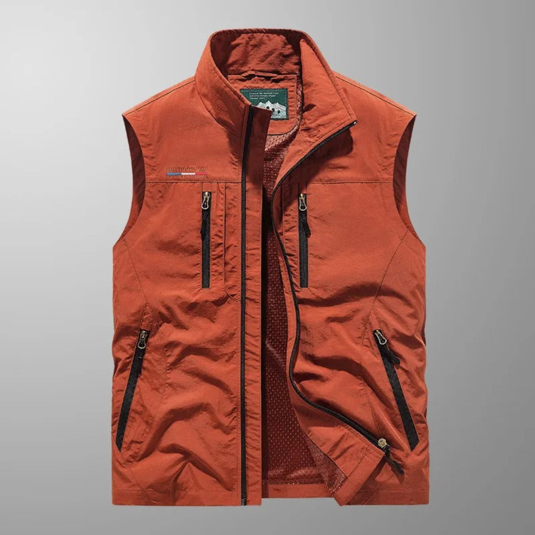 MULTI-POCKET UTILITY-WESTE FÜR HERREN