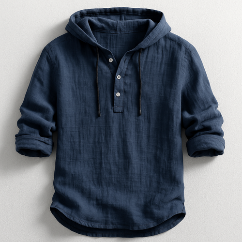 BAUMWOLL-HOODIE FÜR HERREN