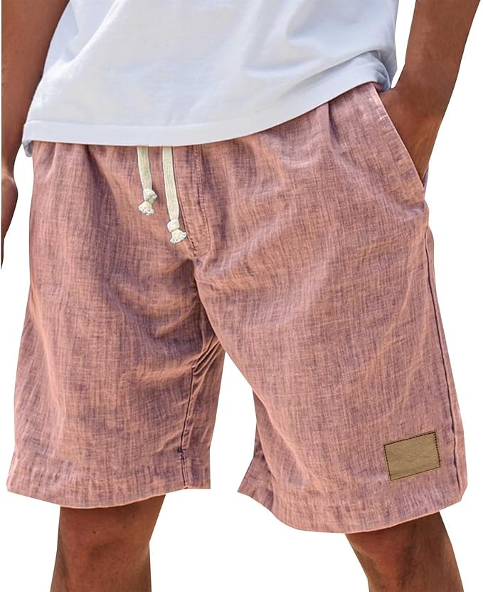 ENTSPANNTE BAUMWOLL-SHORTS FÜR MÄNNER