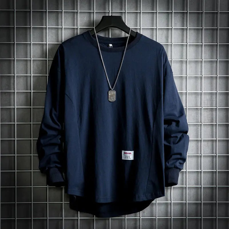 ÜBERGRÖSSE CREW NECK SHIRT FÜR MÄNNER