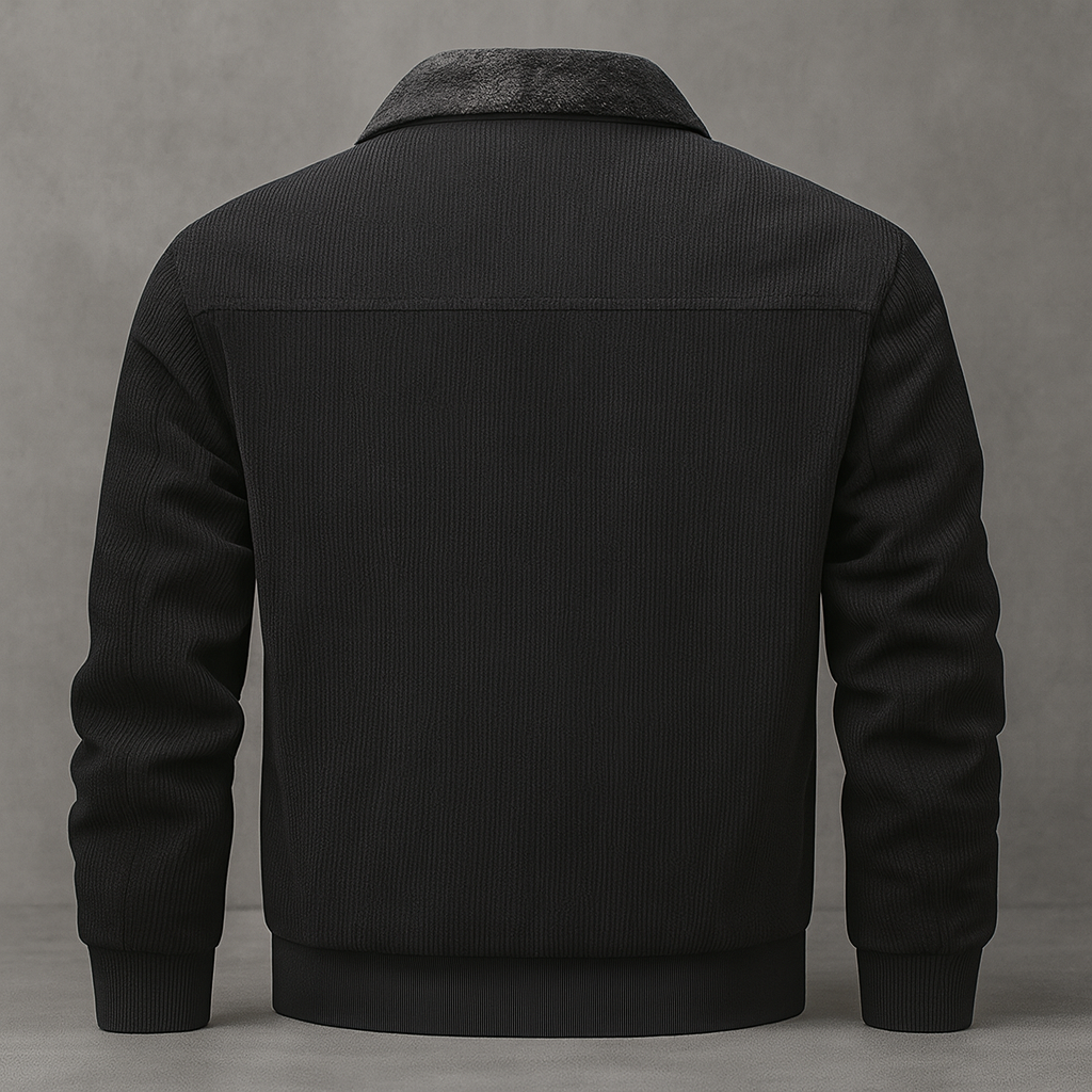 HERRENJACKE MIT KUNSTFELL