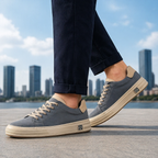 GENÄHTE CANVAS-SNEAKER FÜR MÄNNER