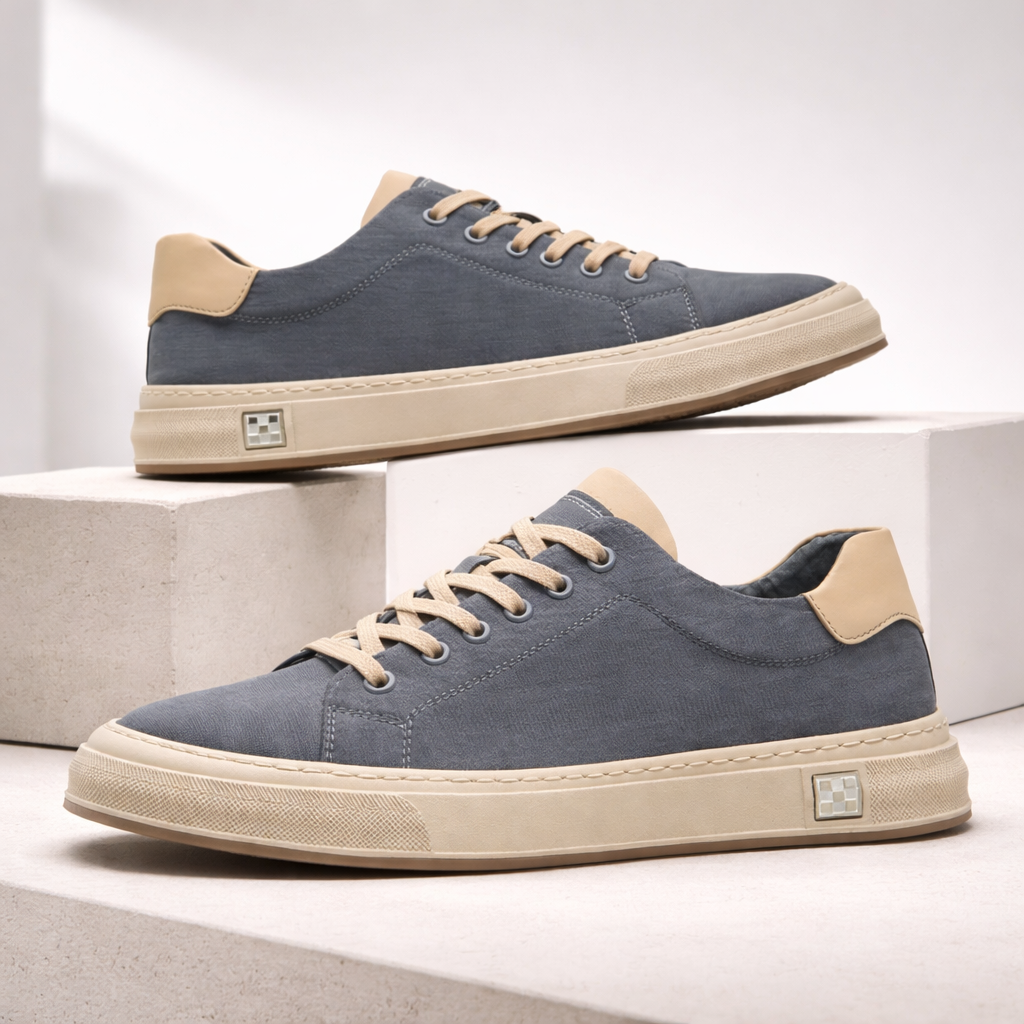 GENÄHTE CANVAS-SNEAKER FÜR MÄNNER