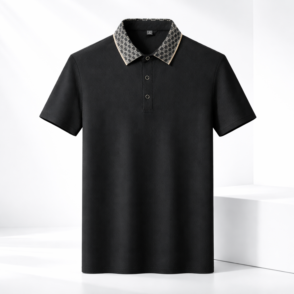 MUSTERED KRAGEN POLO FÜR HERREN