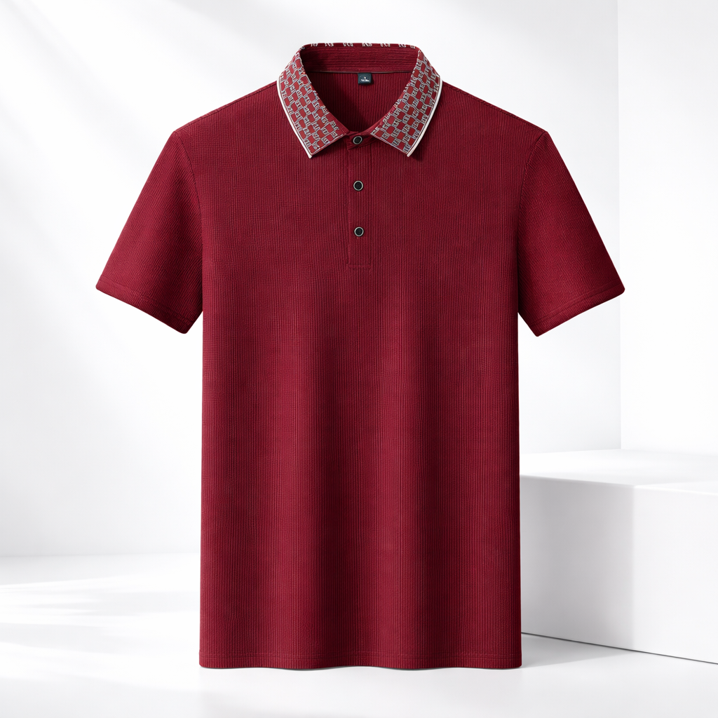 MUSTERED KRAGEN POLO FÜR HERREN