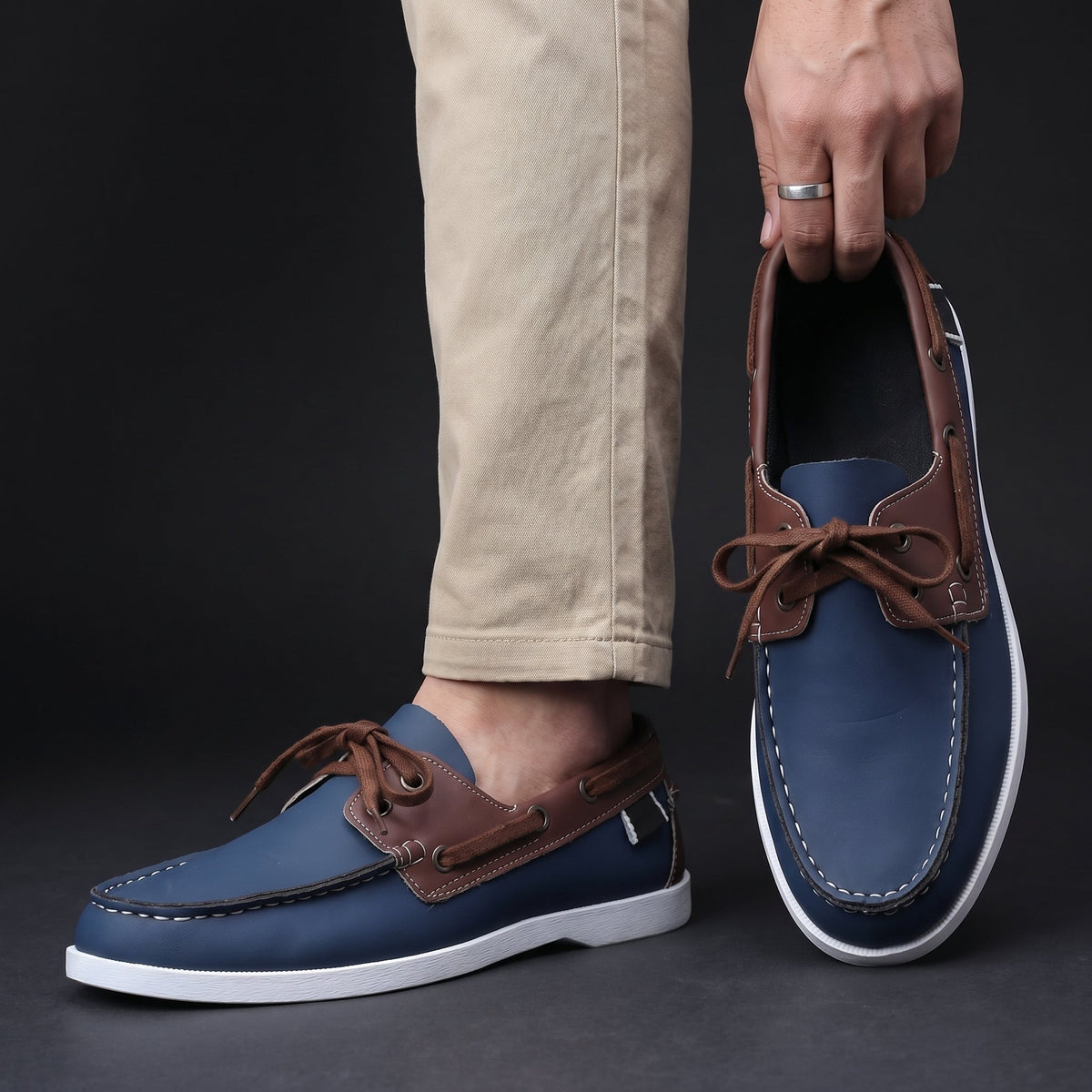 KLASSISCHE BOOTSCHUHE FÜR MÄNNER