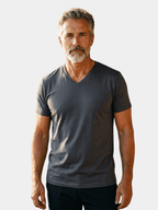 V-AUSSCHNITT T-SHIRT FÜR HERREN