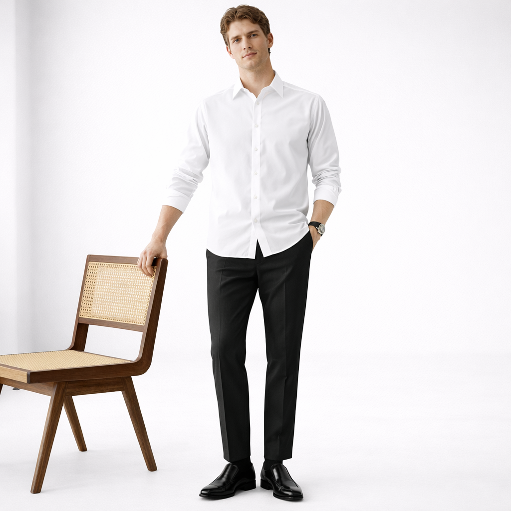 HOHE TAILLENHOSE FÜR MÄNNER