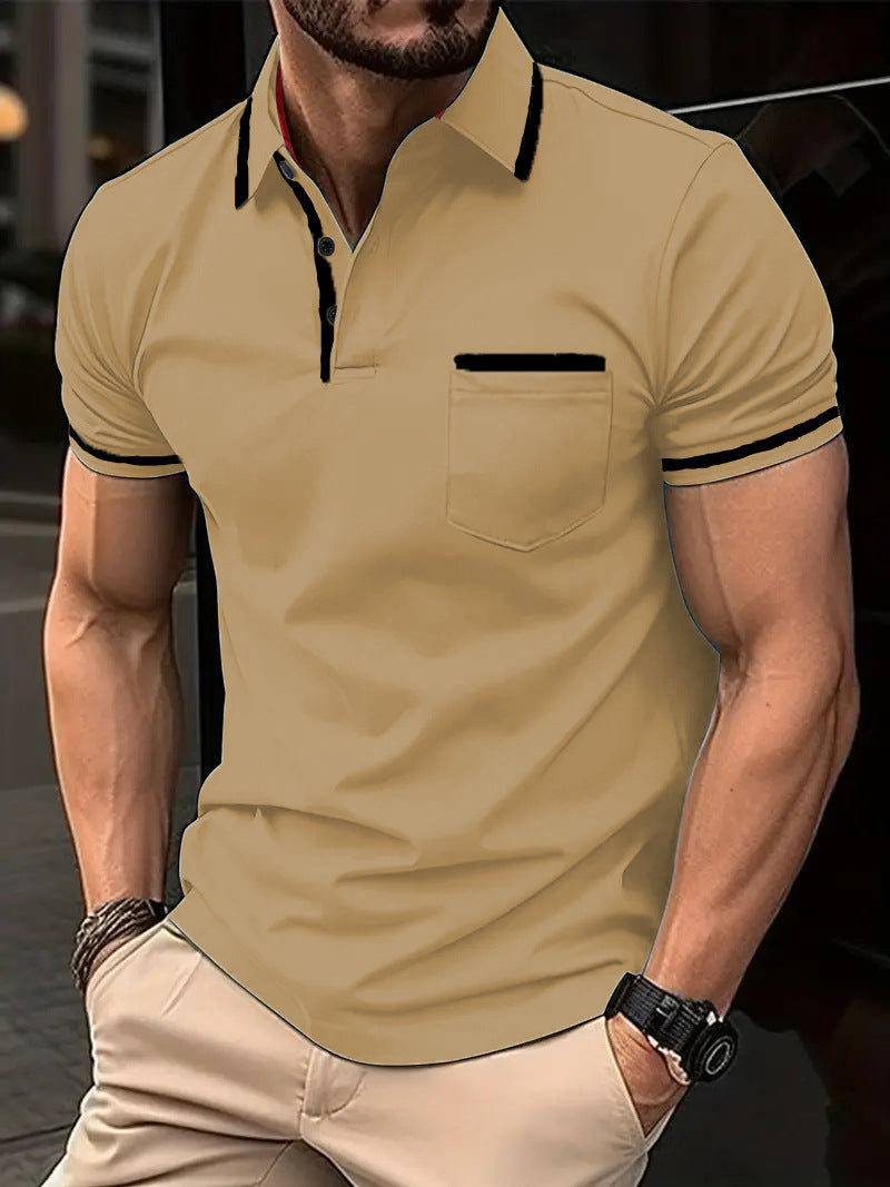 GESTRICKTES POLO FÜR HERREN