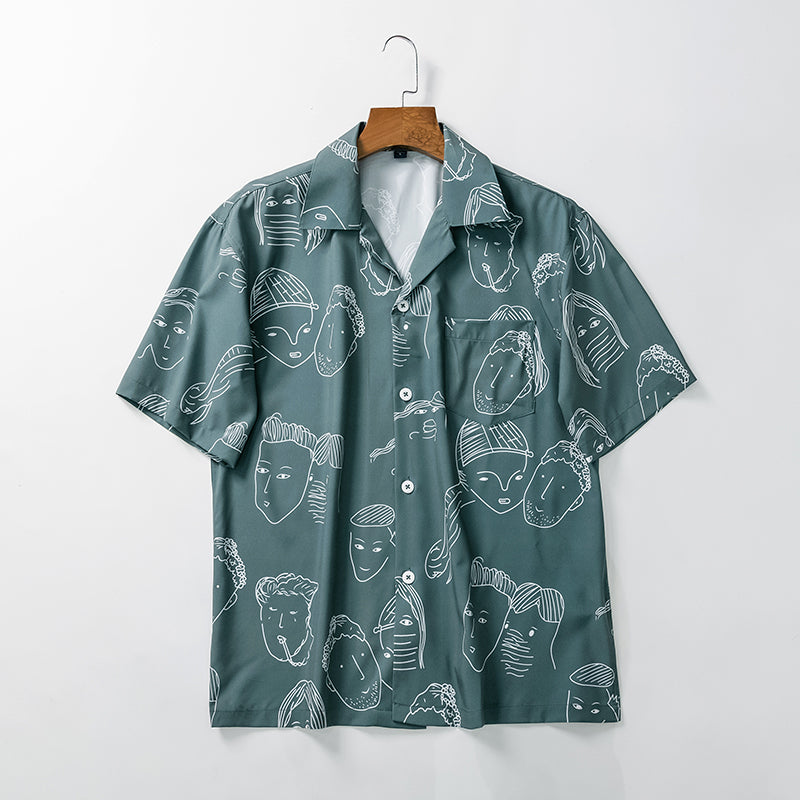 LEICHTES CUBAN SHIRT FÜR MÄNNER