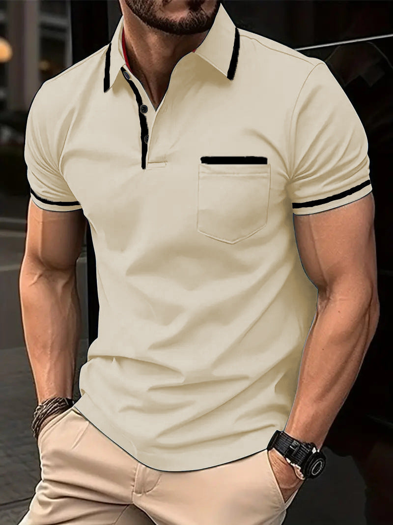 GESTRICKTES POLO FÜR HERREN