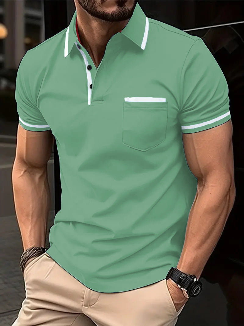 GESTRICKTES POLO FÜR HERREN
