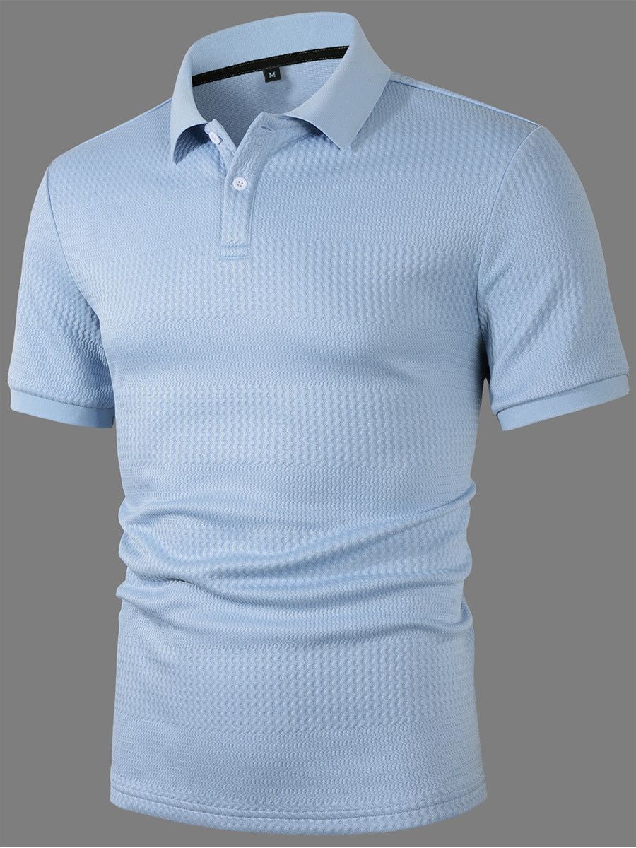 STRETCH STRICKPOLO FÜR HERREN