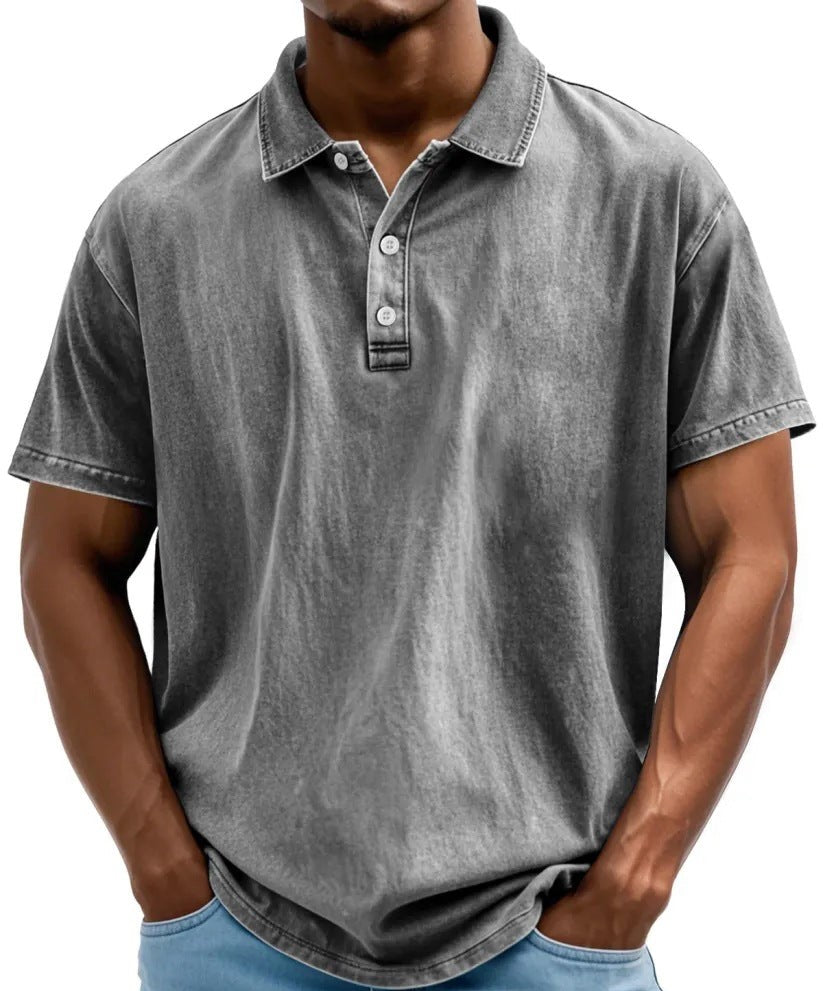 GEWASCHENES POLO-SHIRT FÜR HERREN