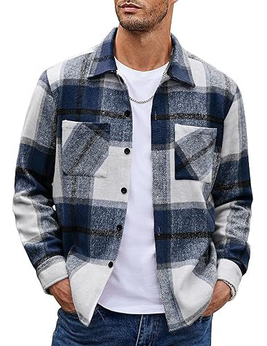 KAROMUSTER HEMD-JACKE FÜR HERREN