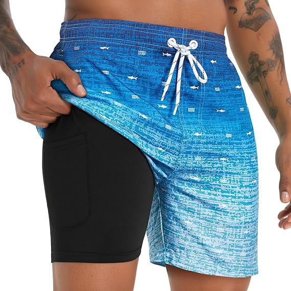 SCHNELLTROCKENDE BADESHORTS FÜR MÄNNER