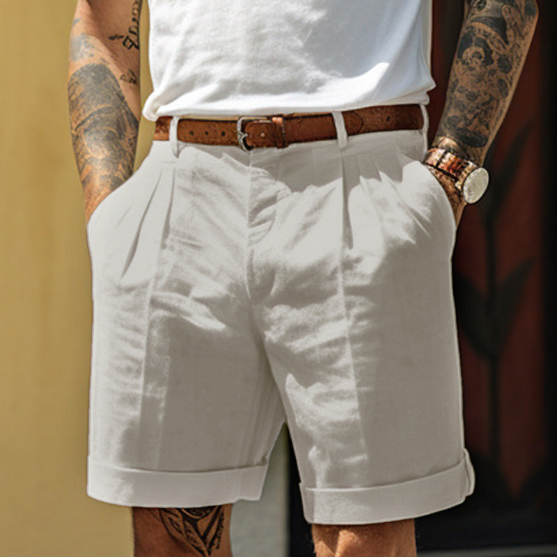 FALTENSHORTS FÜR MÄNNER