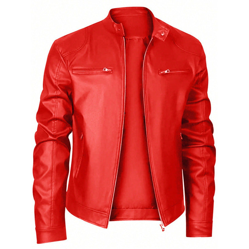 SLIM BIKERJACKE FÜR HERREN