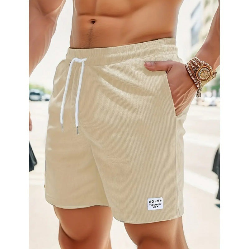 SCHLANKE ZUGBAND-KURZHOSE FÜR HERREN
