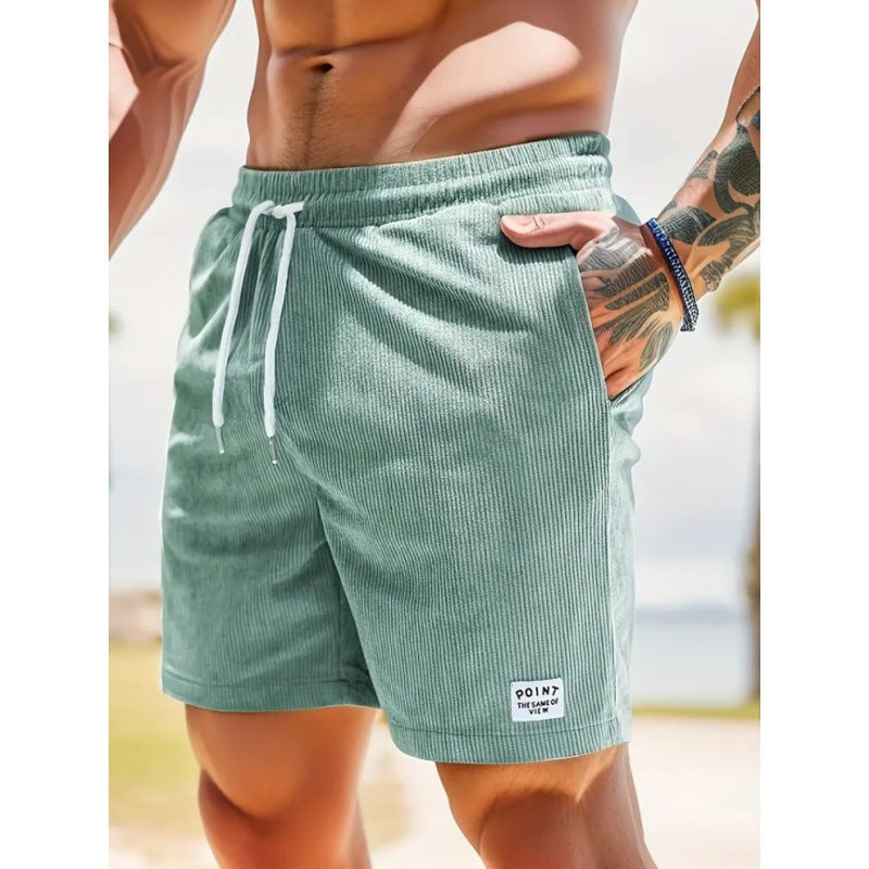 SCHLANKE ZUGBAND-KURZHOSE FÜR HERREN