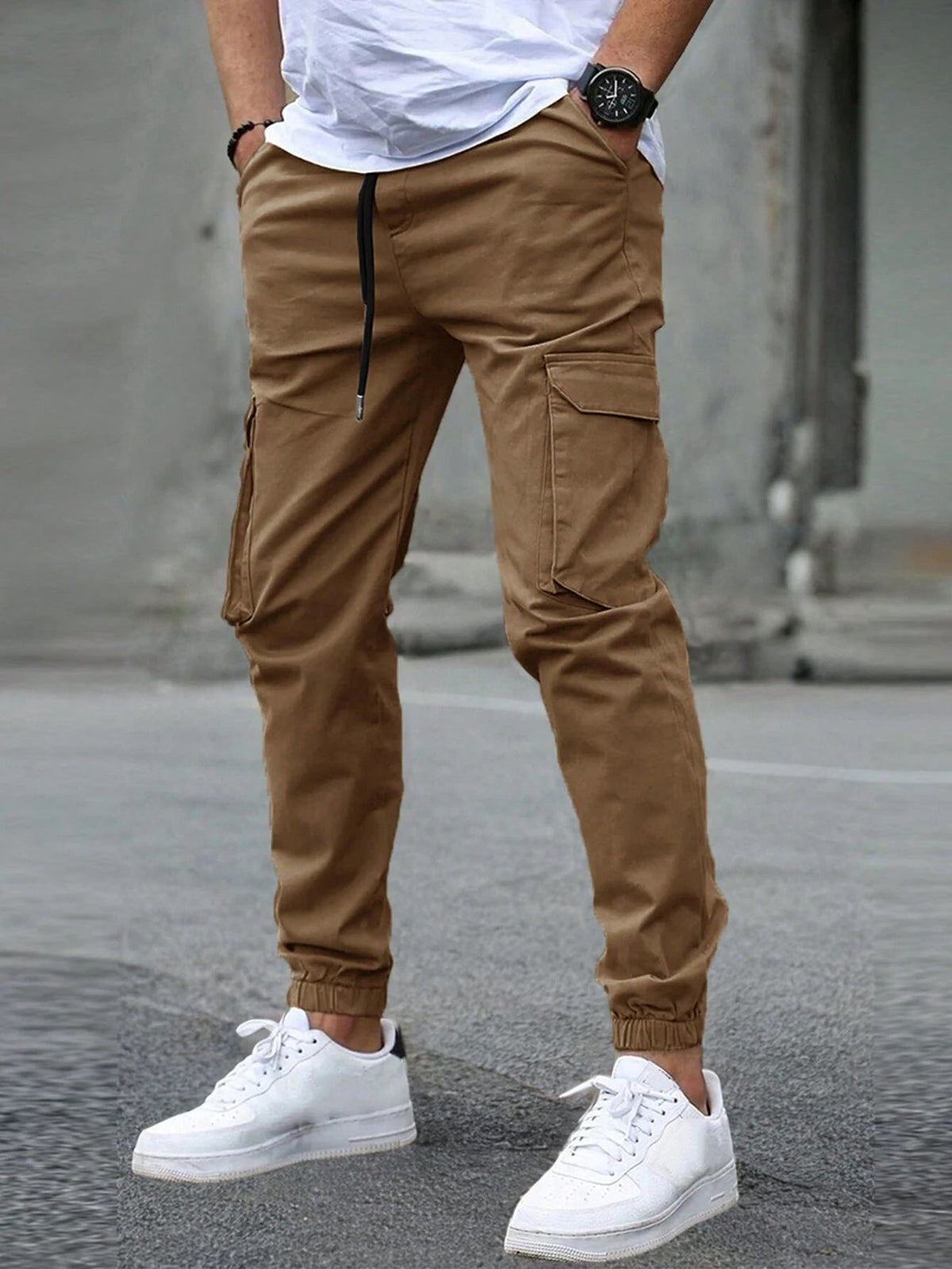 SLIM CARGO-HOSEN FÜR MÄNNER