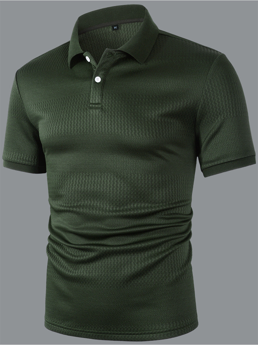 STRETCH STRICKPOLO FÜR HERREN