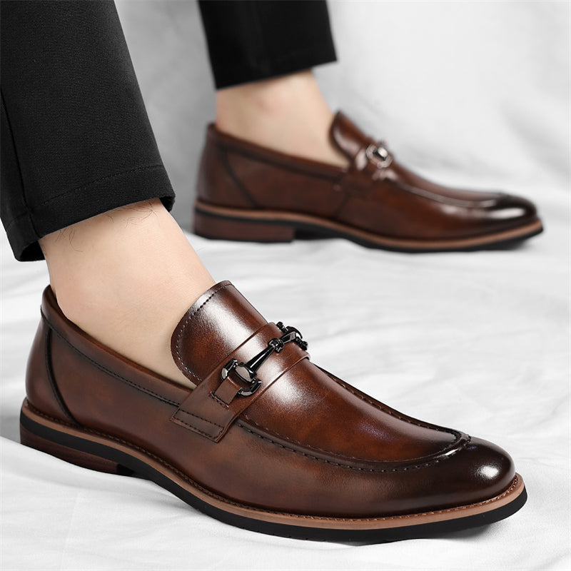 TEXTURIERTE LOAFERS FÜR HERREN