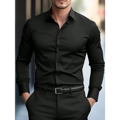 ELASTISCHES BUSINESS-SHIRT FÜR HERREN