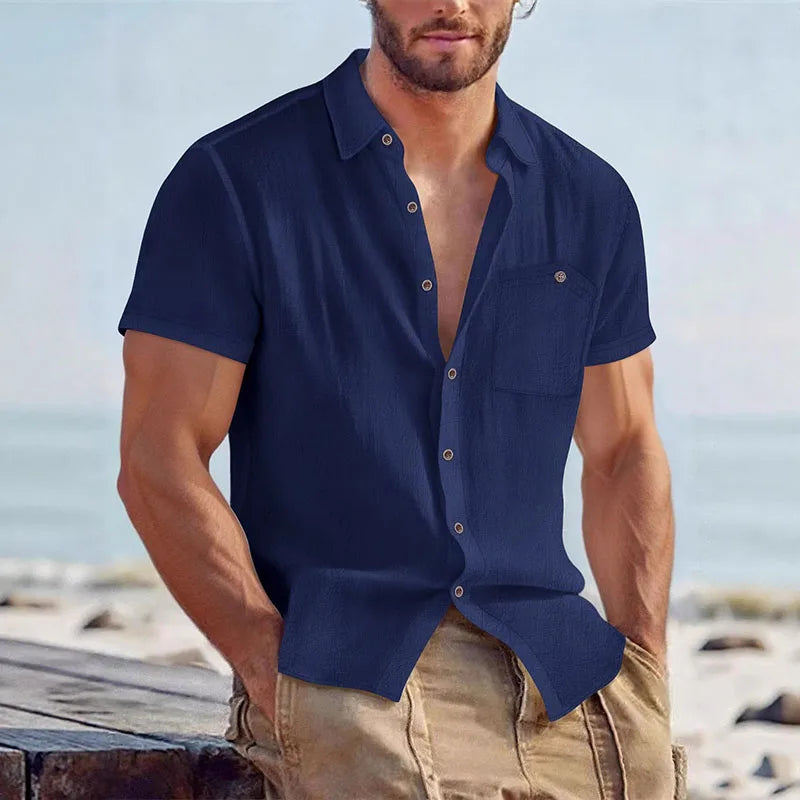 BUTTON-UP SOMMERHEMD FÜR HERREN