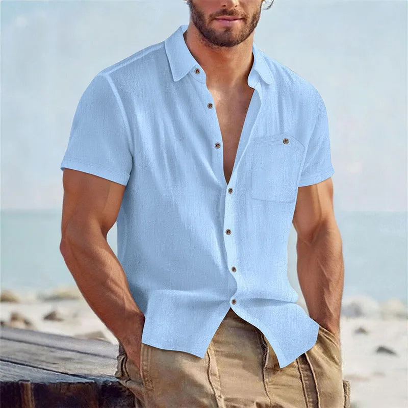 BUTTON-UP SOMMERHEMD FÜR HERREN