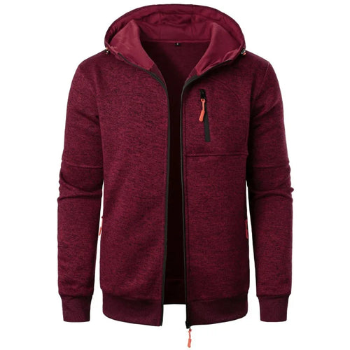 ELEGANTE FLEECE-JACKE FÜR MÄNNER